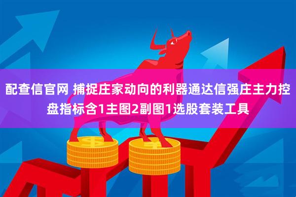 配查信官网 捕捉庄家动向的利器通达信强庄主力控盘指标含1主图2副图1选股套装工具